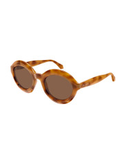 Alaïa Oval Frame Sunglasses | Cettire Global