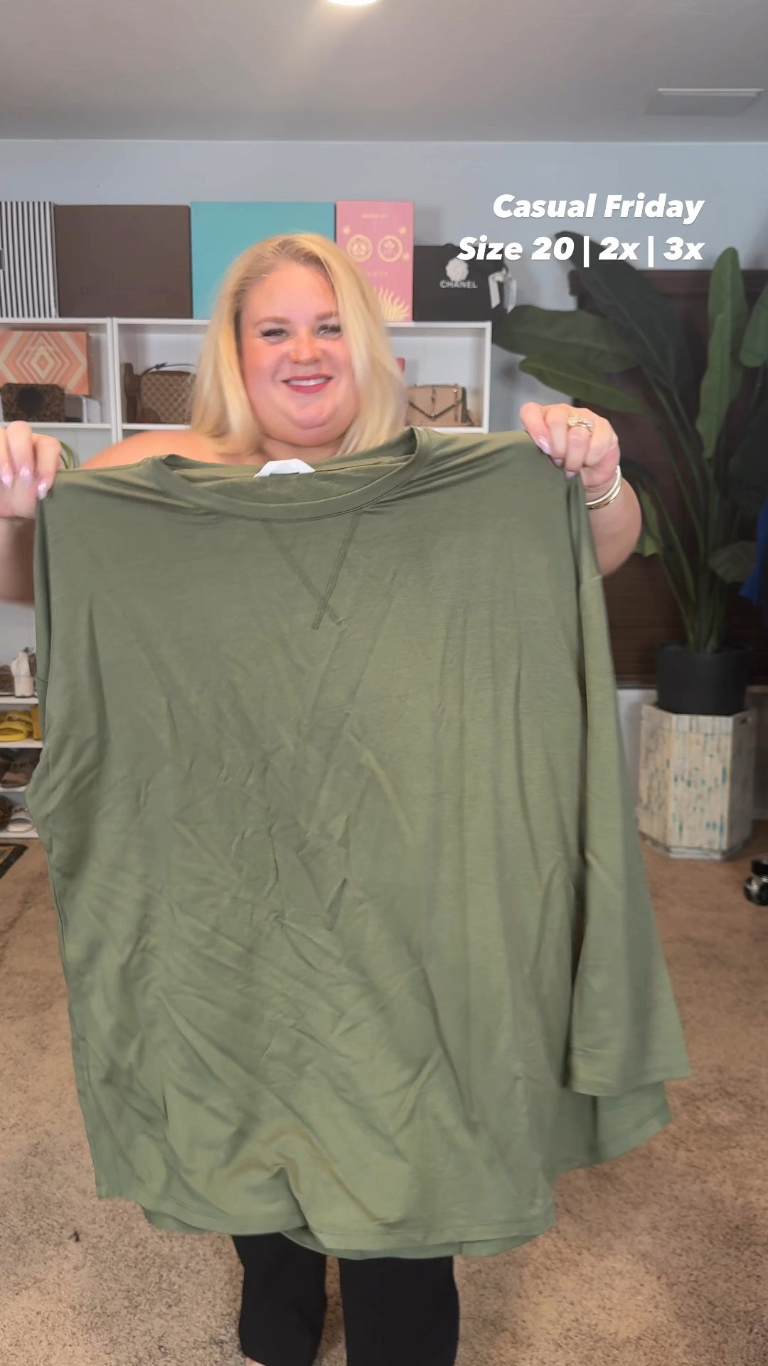 Comfy & casual Friday work appropriate 
I love this outfit because it literally is perfect for the weekend or even casual Friday at work ! It is beyond uncomfortable too!
Top 22
Sweater 3X 
Pants 2X 18/20 


#LTKPlusSize #LTKStyleTip #LTKFindsUnder50