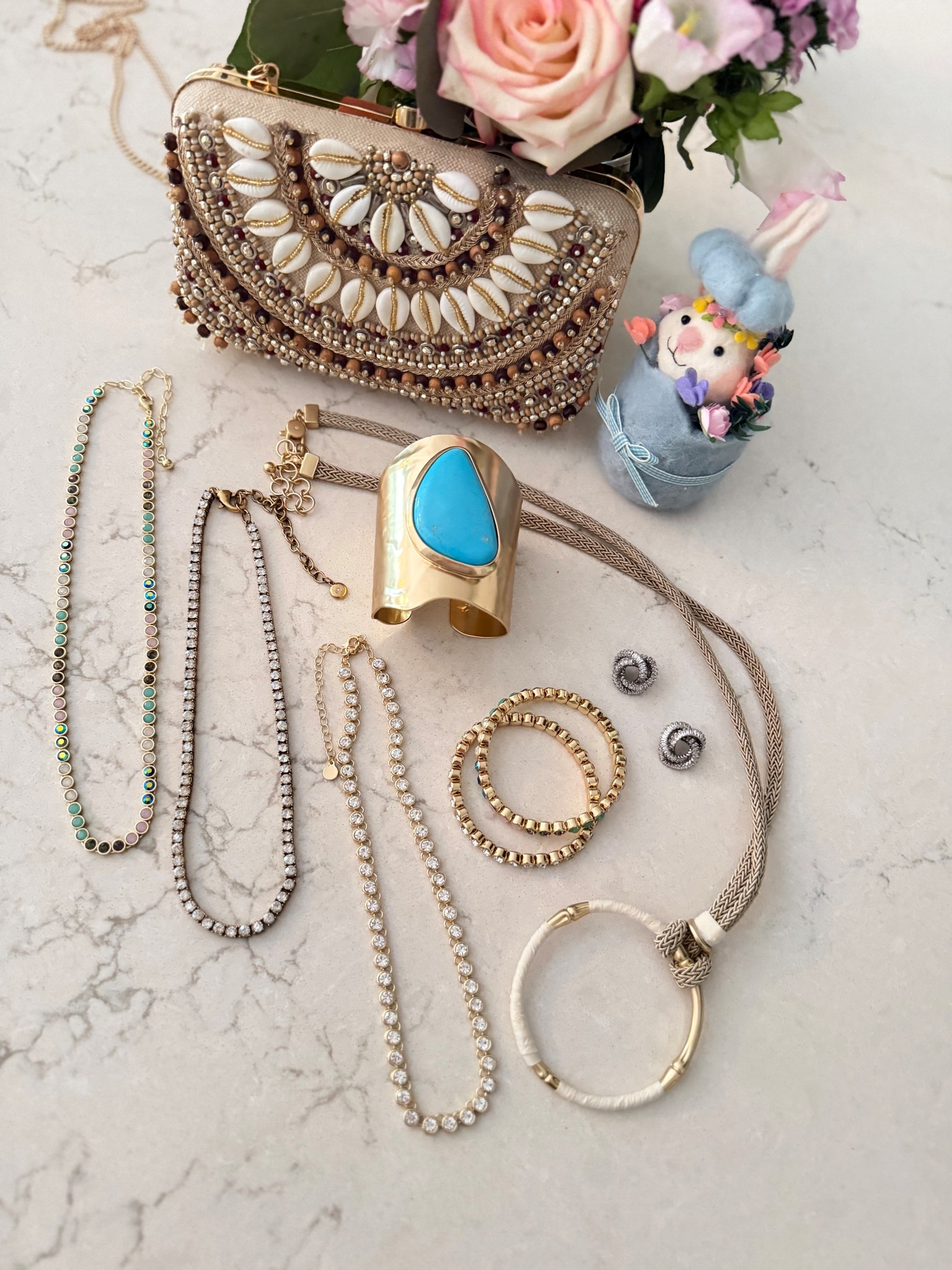 My latest additions to my Chico’s fashion jewelry collection. For over 15 years I have acquired enough to fill a boutique 
I love these tennis necklaces and bracelets. They are perform alon and great for layering and building stacks

#LTKWorkwear #LTKgrwm #LTKOver40