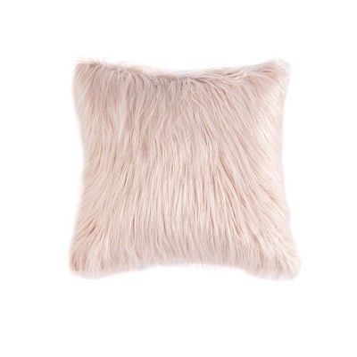 Shag Pillow, Blush | Target