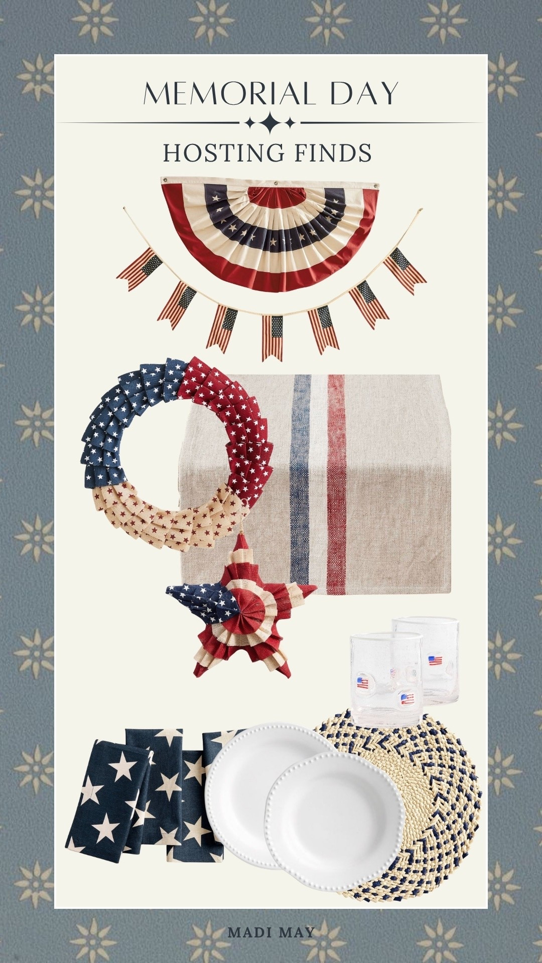 Memorial Day hosting finds!

#LTKHome #LTKSeasonal #LTKWedding