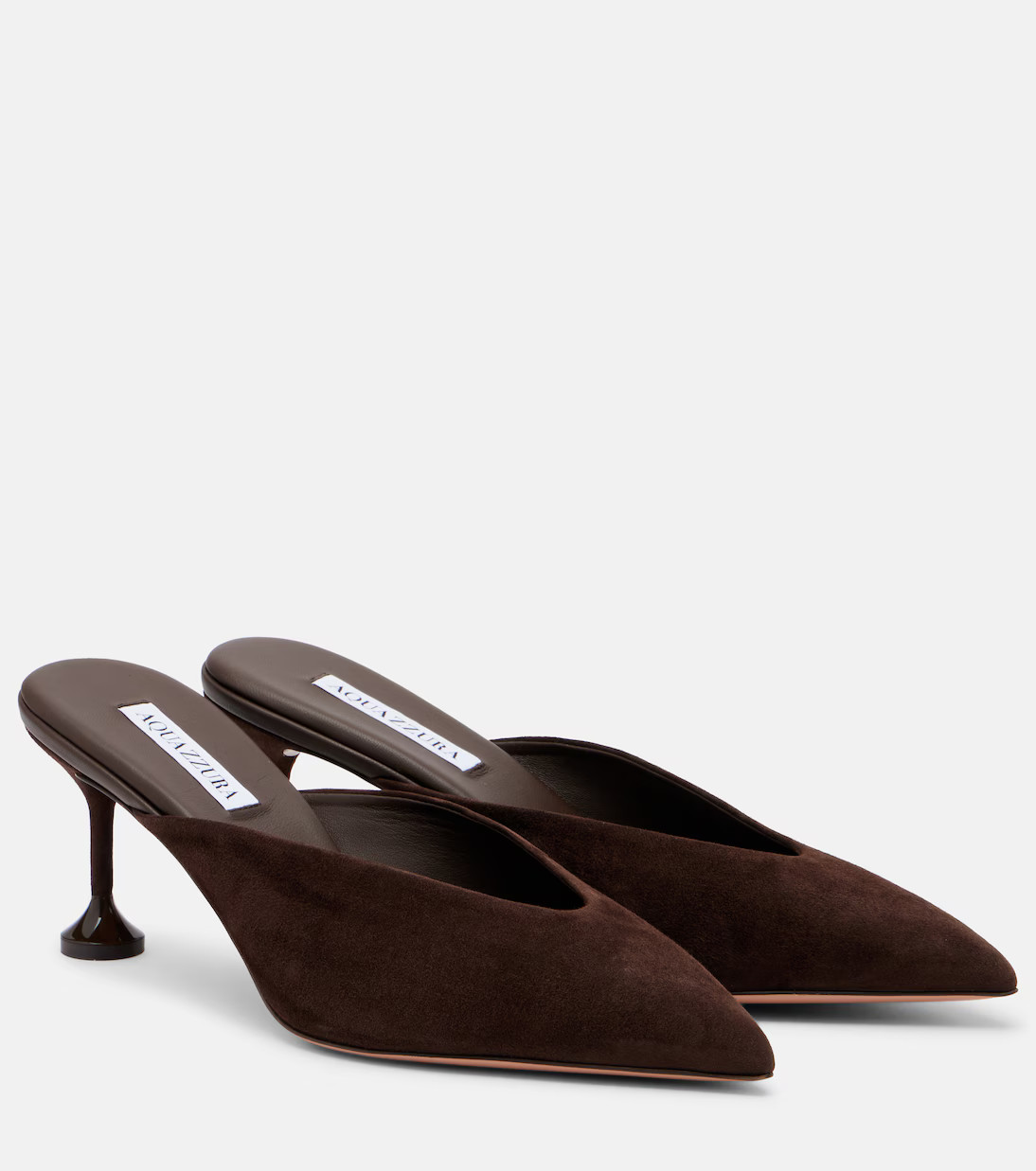 Bisous 65 suede mules | Mytheresa (UK)