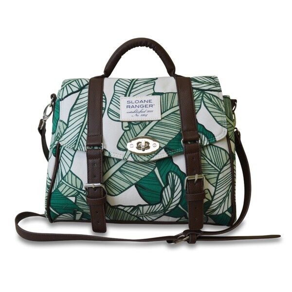 Sloane Ranger Banana Leaf Handle Top Bag | Bed Bath & Beyond