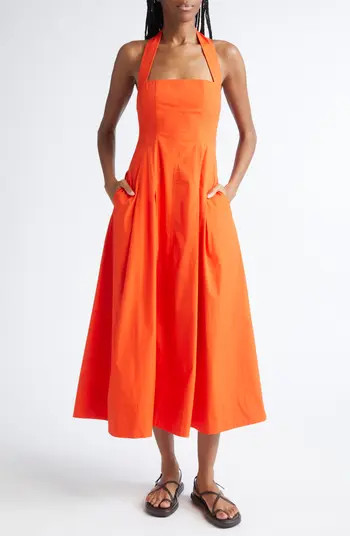 A.L.C. Natalie Stretch Cotton Halter Dress | Nordstromrack | Nordstrom Rack