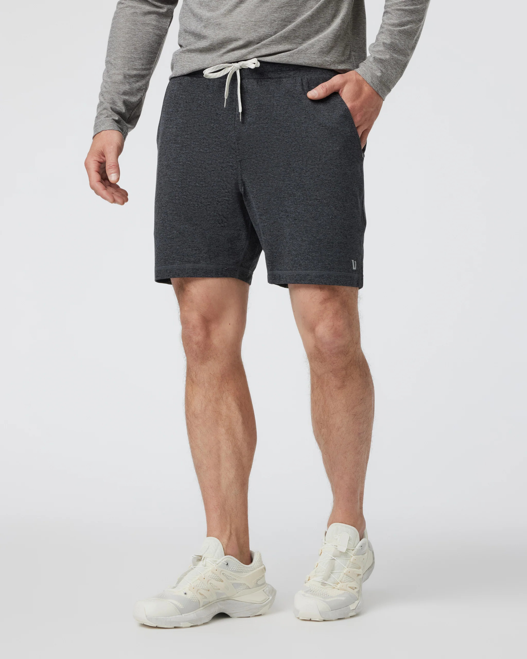 Ponto Short | Men's Charcoal Grey Jogger Shorts | Vuori | Vuori Clothing (US & Canada)