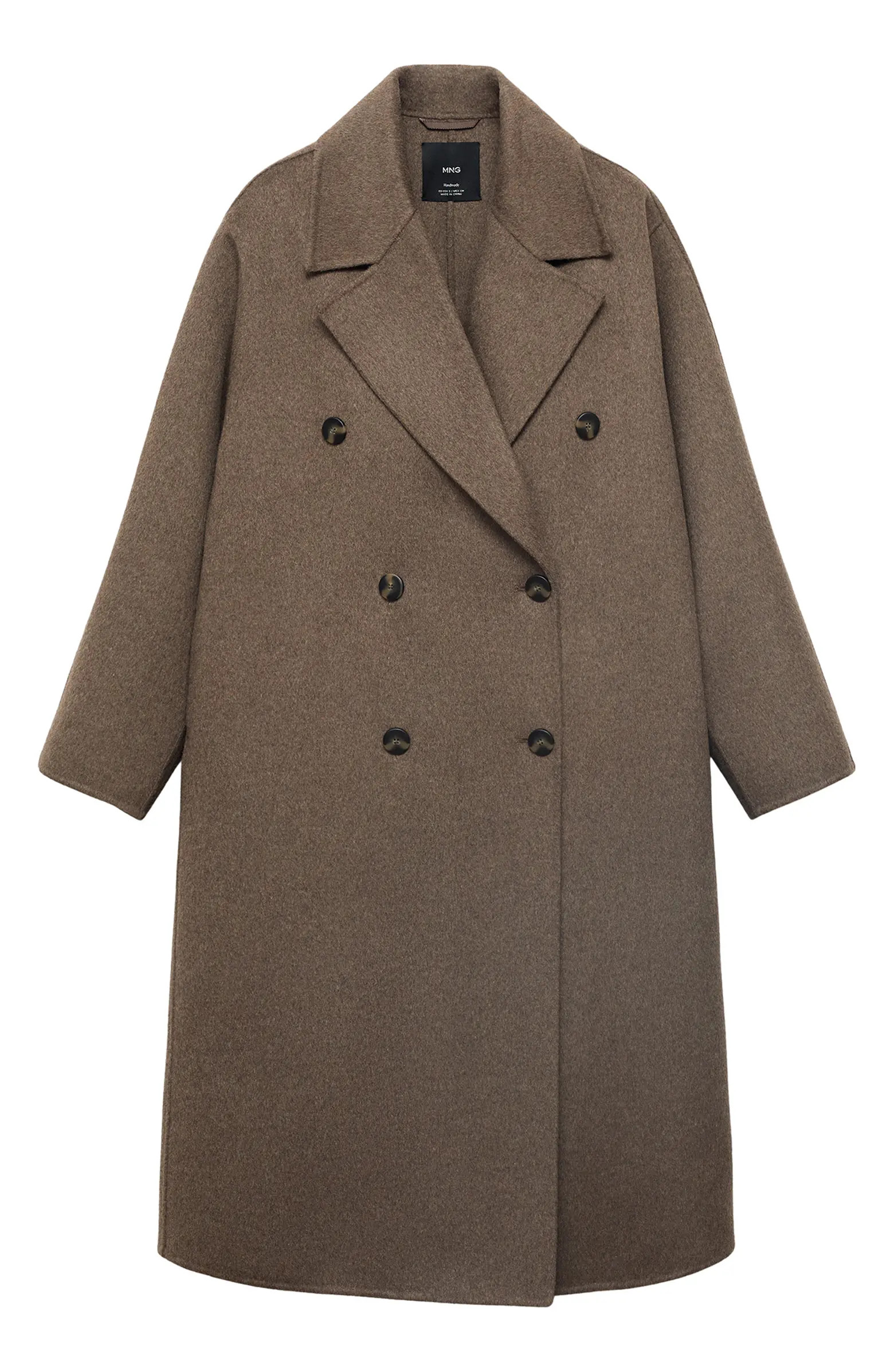 Picarol Double Breasted Wool Blend Coat | Nordstrom