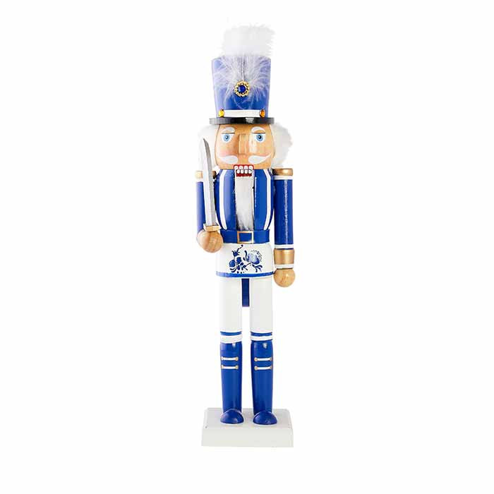 Blue & White Nutcracker | Caitlin Wilson Design