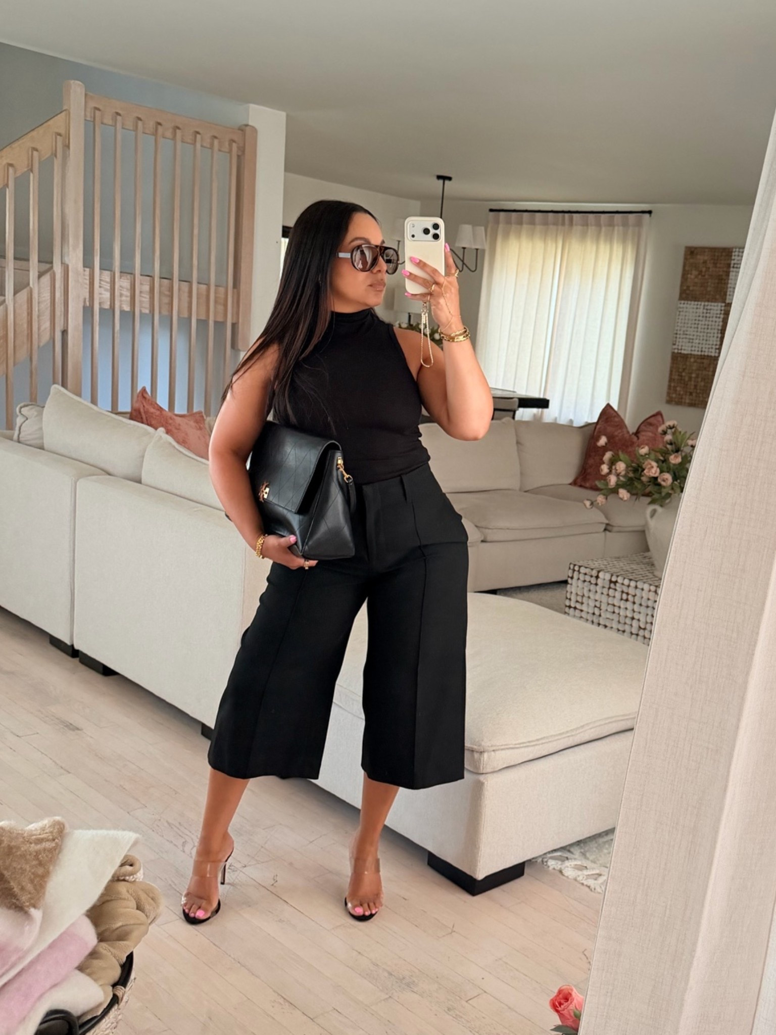 All black office look

#LTKootd #LTKdayinmylife #LTKWorkwear