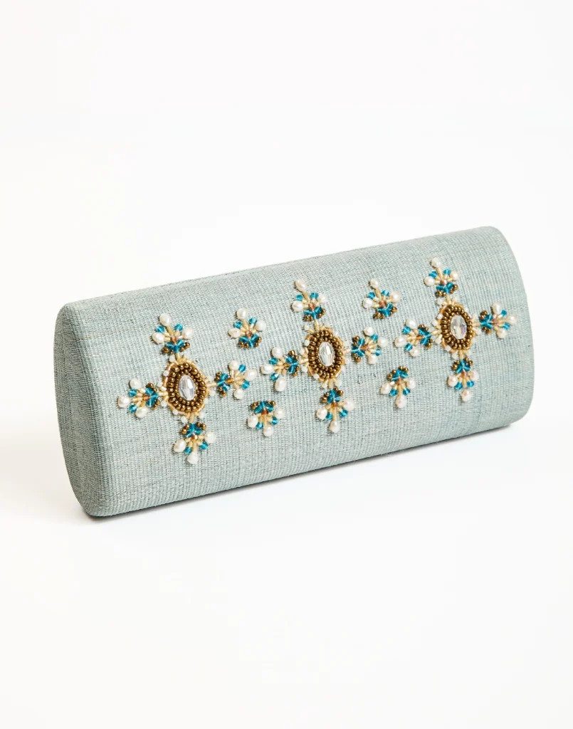 Peridot Beaded Clutch | Mestiza New York