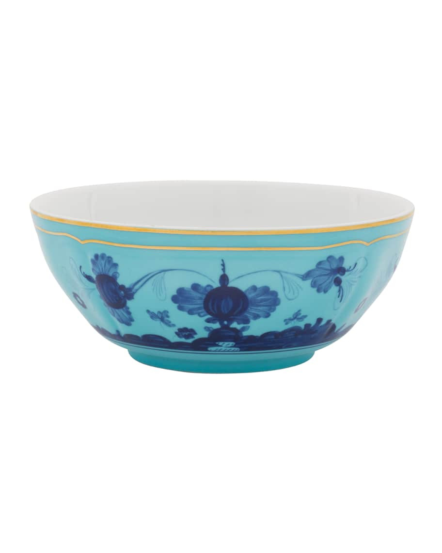 GINORI 1735 Oriente Italiano Small Serving Bowl, Iris | Neiman Marcus