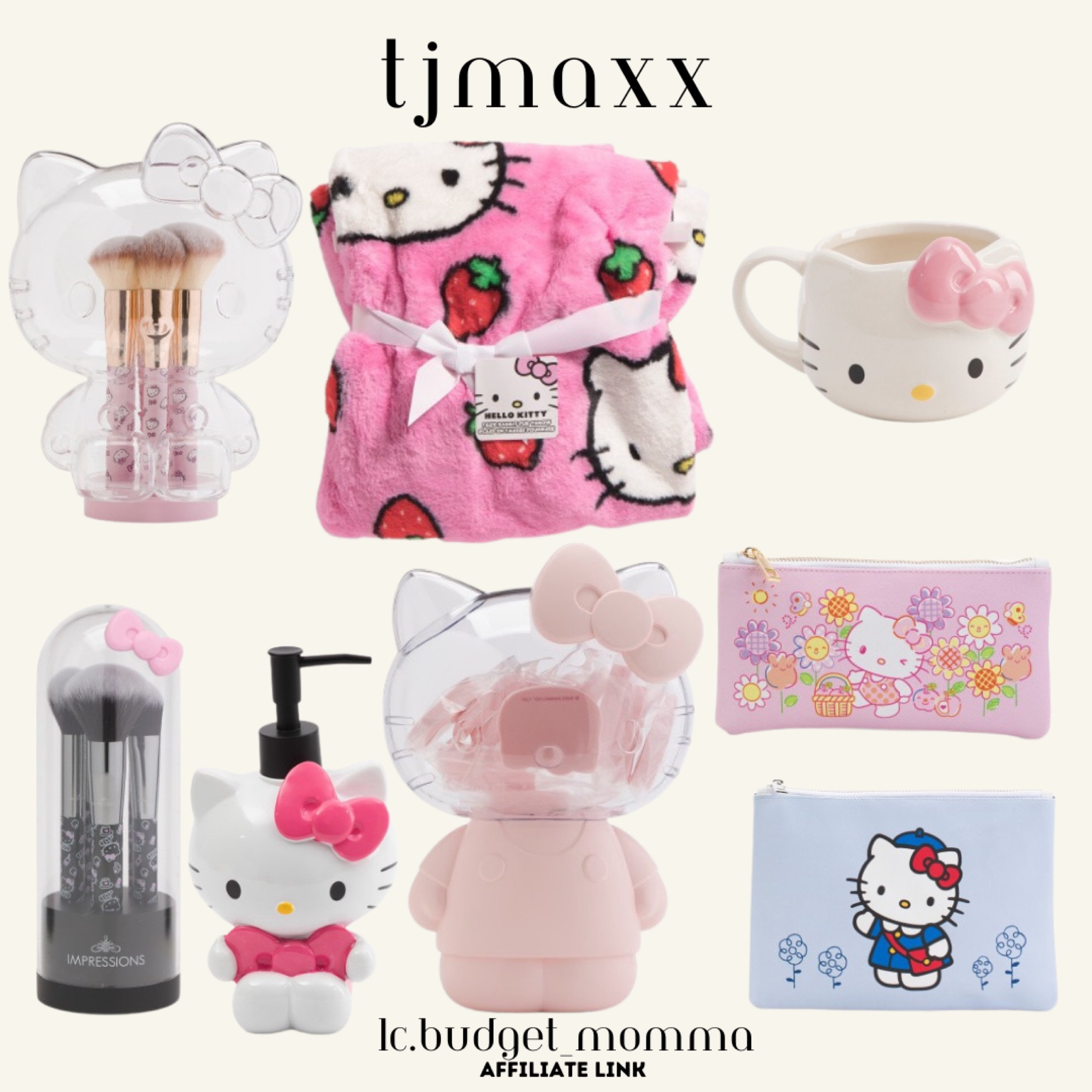 Hello Kitty 🩷 TjMaXX Finds 

#hellokitty #pink #tjmaxx 

#LTKSeasonal