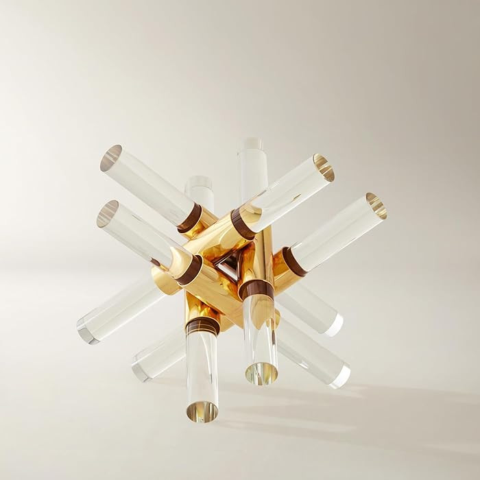 Z Gallerie Glass & Gold Decorative Object | Amazon (US)