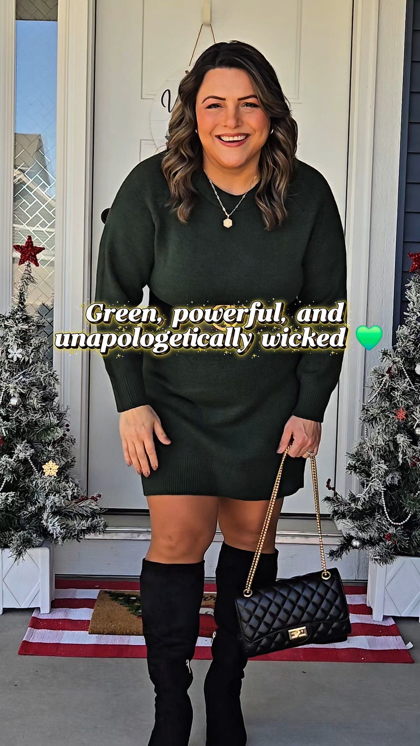 Green, powerful, and unapologetically wicked

#LTKPlusSize #LTKPetite #LTKMidsize