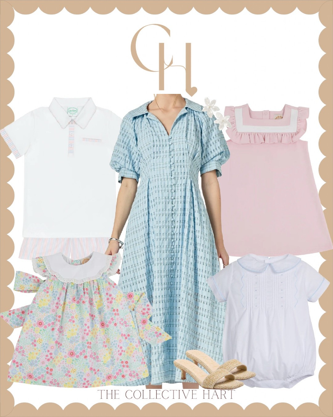 Inspo for mommy & me looks for Mother's Day photos, spring family photos, & Easter! Linked so much more in each post!