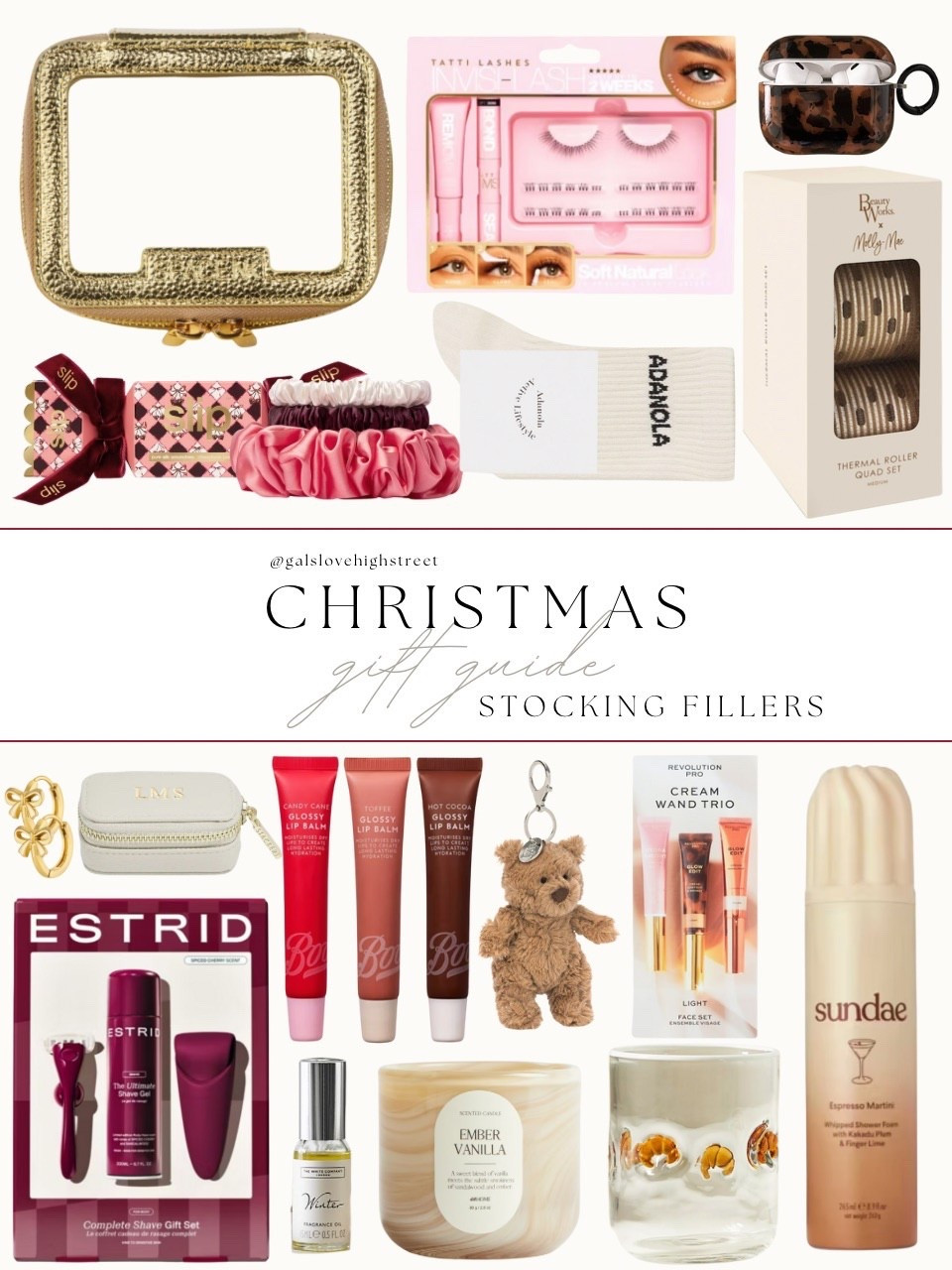 Christmas gift guide, stocking fillers, women’s gift guide, Christmas present ideas 

#LTKautumn #LTKgiftguide #LTKuk