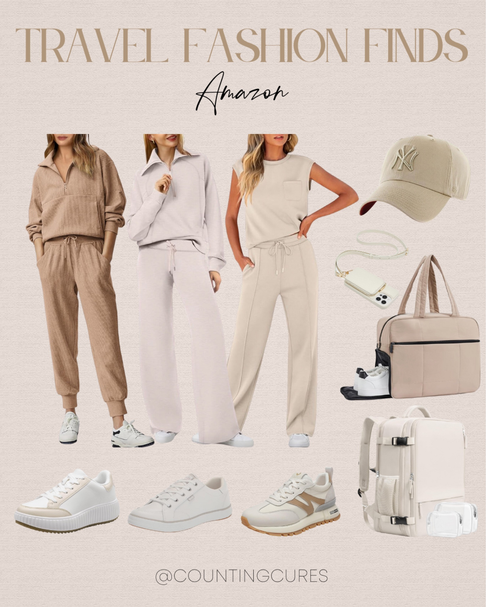 Find the perfect travel outfit on Amazon! From comfy essentials to fashionable pieces, these picks will keep you looking great on the go.
#airportoutfit #amazonfinds #casualstyle #affordablefinds

#LTKStyleTip #LTKSeasonal #LTKTravel