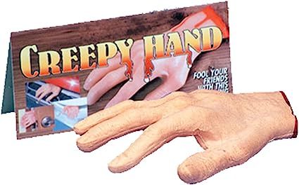 Loftus International Creepy Severed Hand Halloween Decoration Prop Pink Red Novelty Item | Amazon (US)