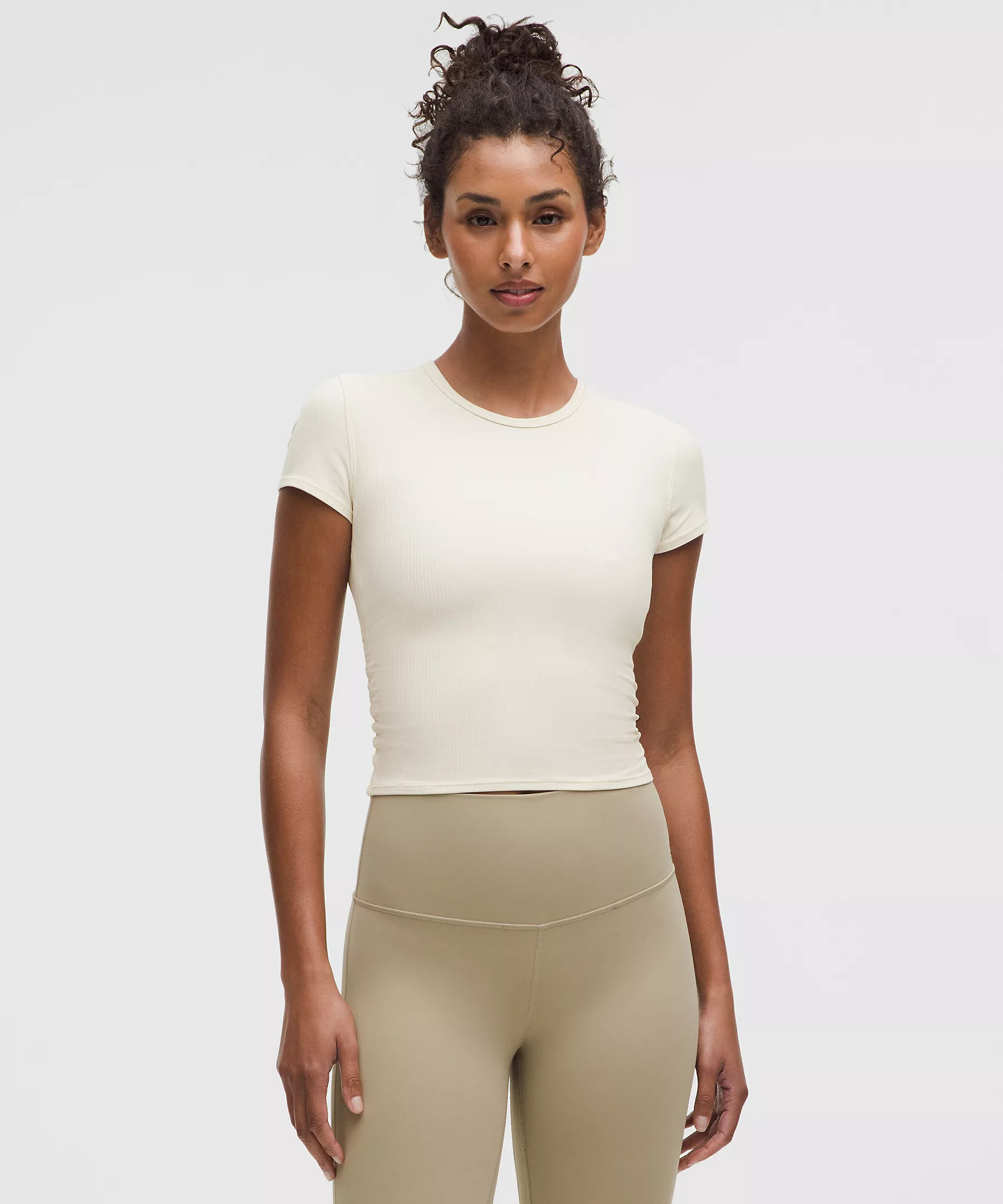 All It Takes Back-Twist Ribbed Short-Sleeve Shirt | Lululemon (US)