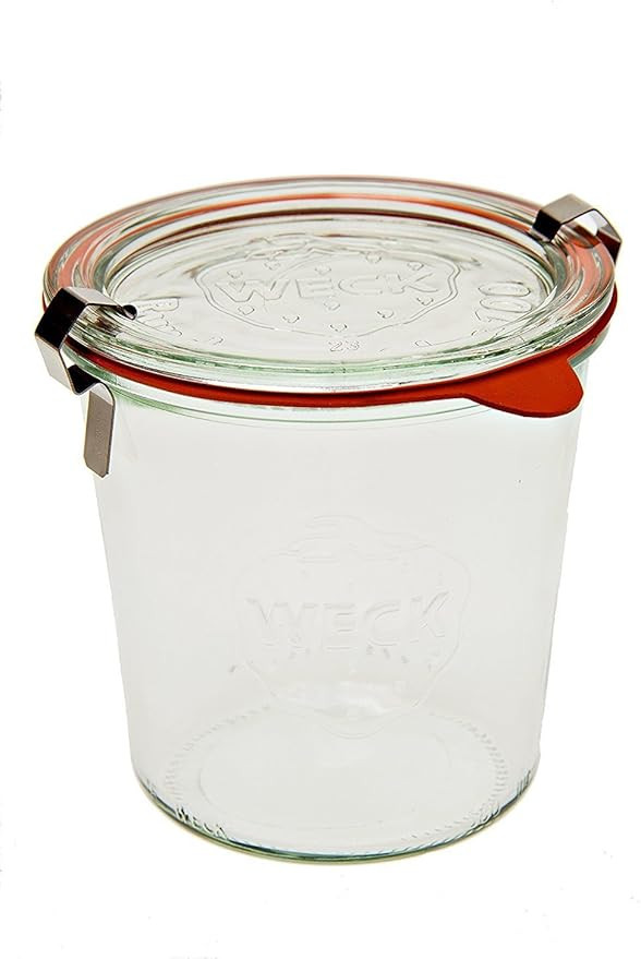Weck 742 Mold Jar - .5 Liter, Set of 6 | Amazon (US)