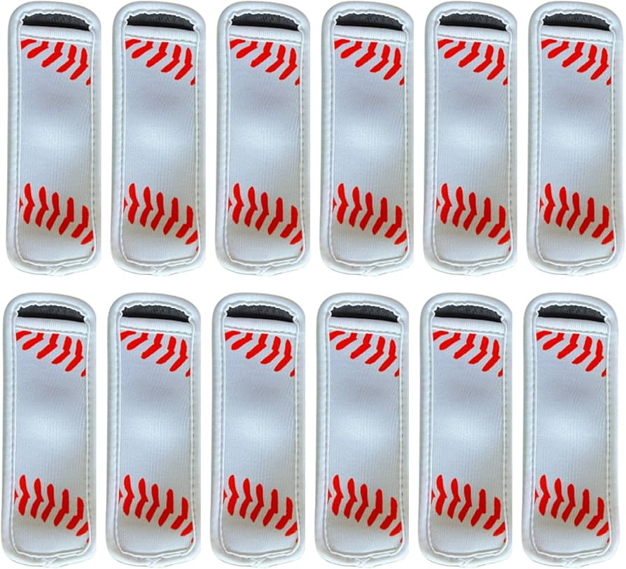 Baseball Team Gift for Boy Bulk, Ice Freezer Pop Sleeve Holder Set - Pack of 12 | Amazon (US)
