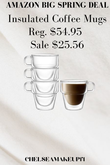 Amazon Big Spring Deal // Insulated Coffee Cups 

#LTKhome #LTKsalealert