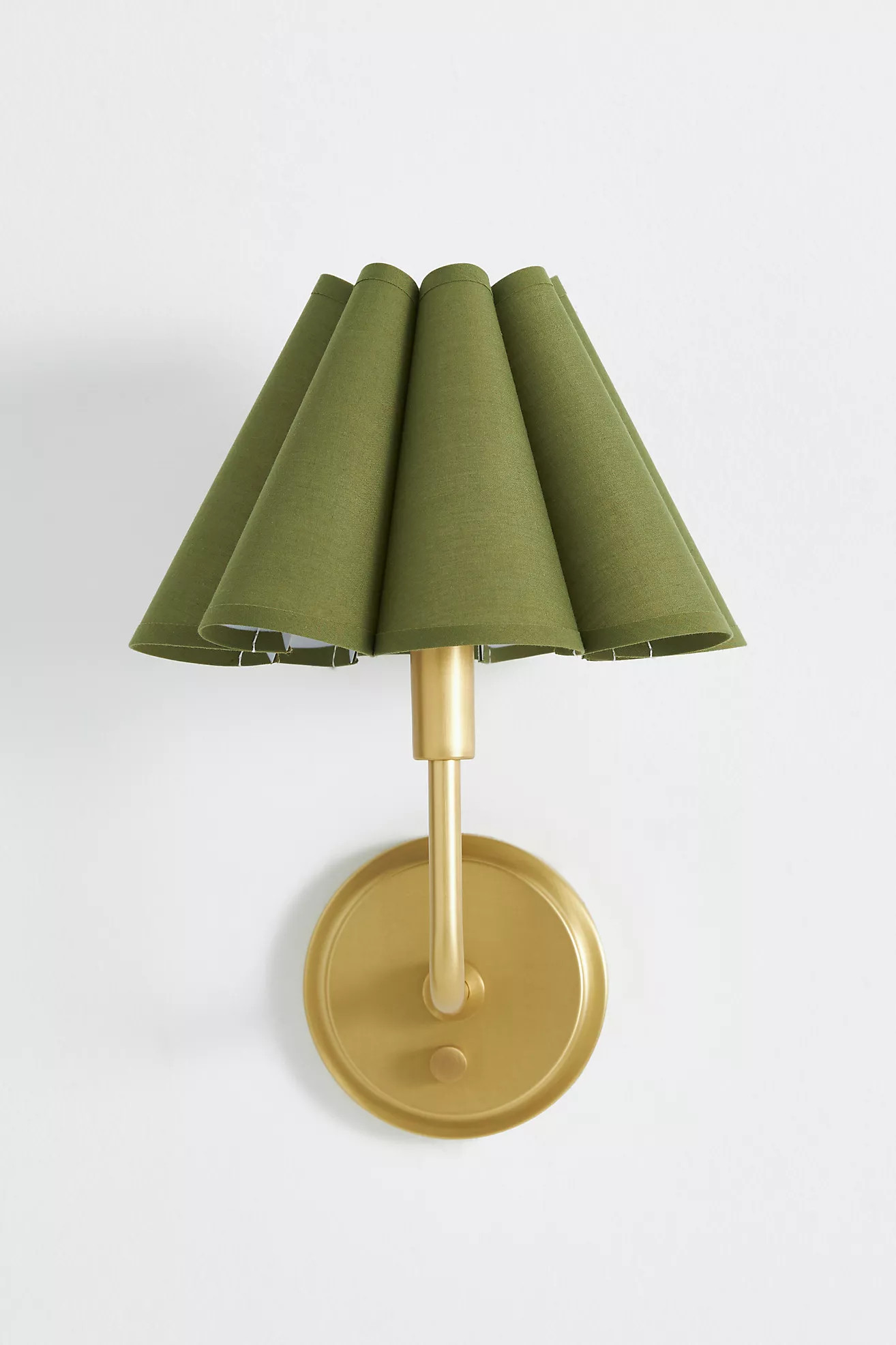 Polly Scalloped Single Sconce | Anthropologie (US)