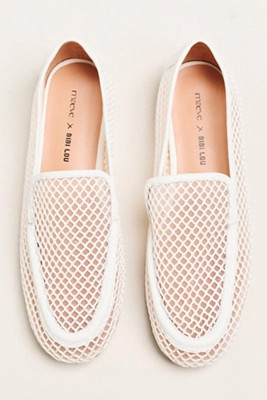 Maeve x Bibi Lou Mesh Loafers | Anthropologie (US)