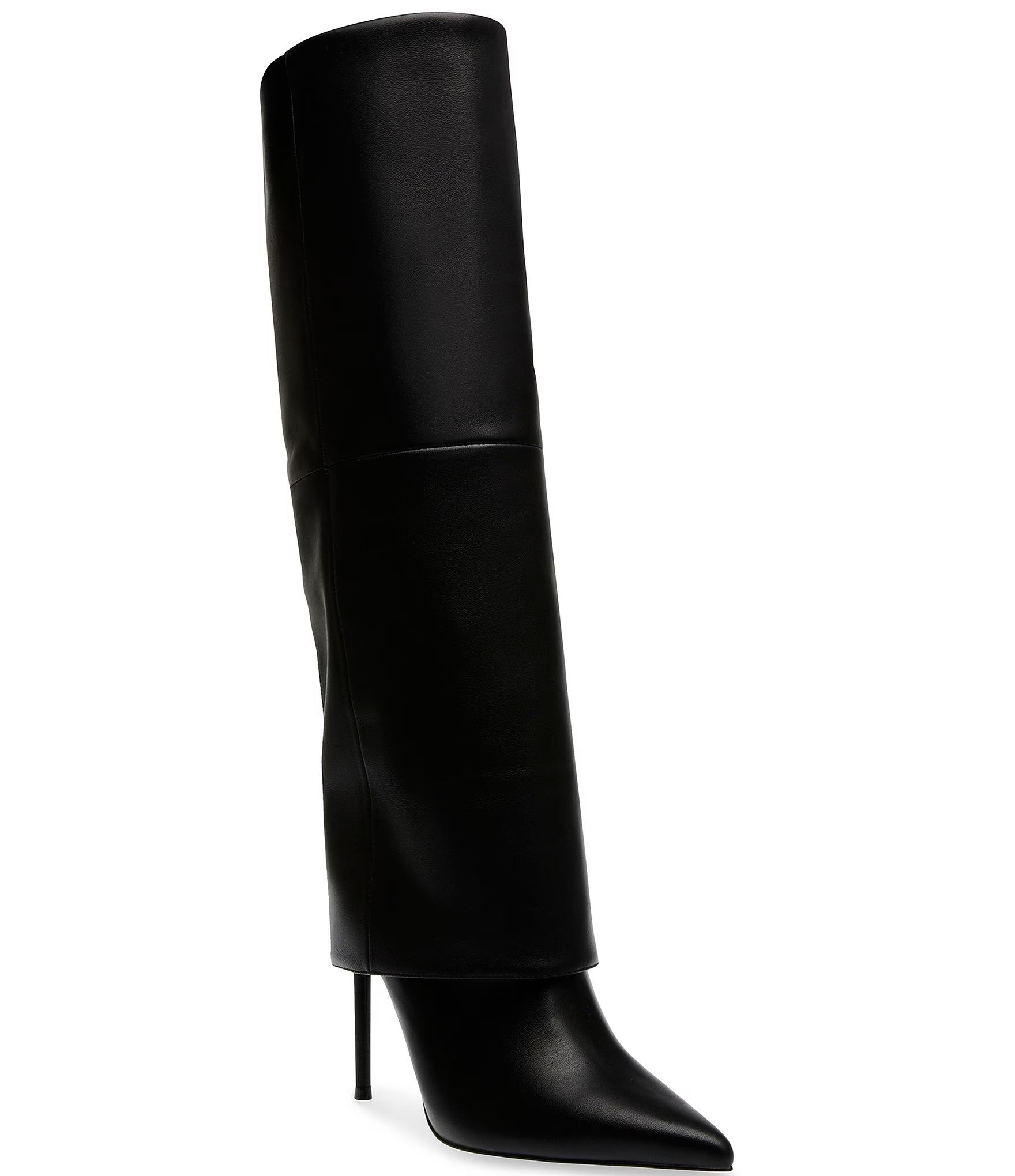 Smith Leather Foldover Tall Boots | Dillard's