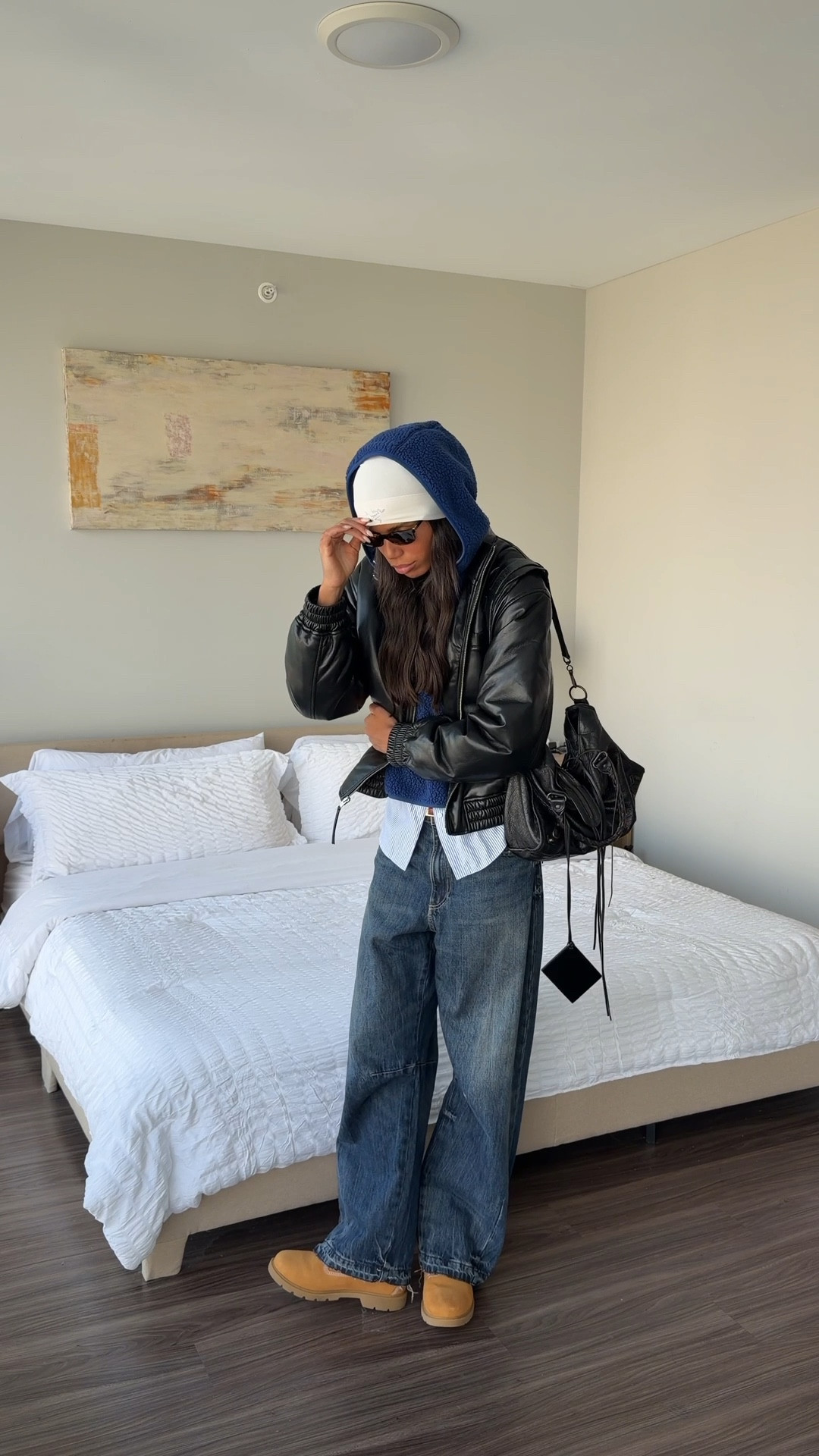 Jeans are old Zara and hat is arcteryx 