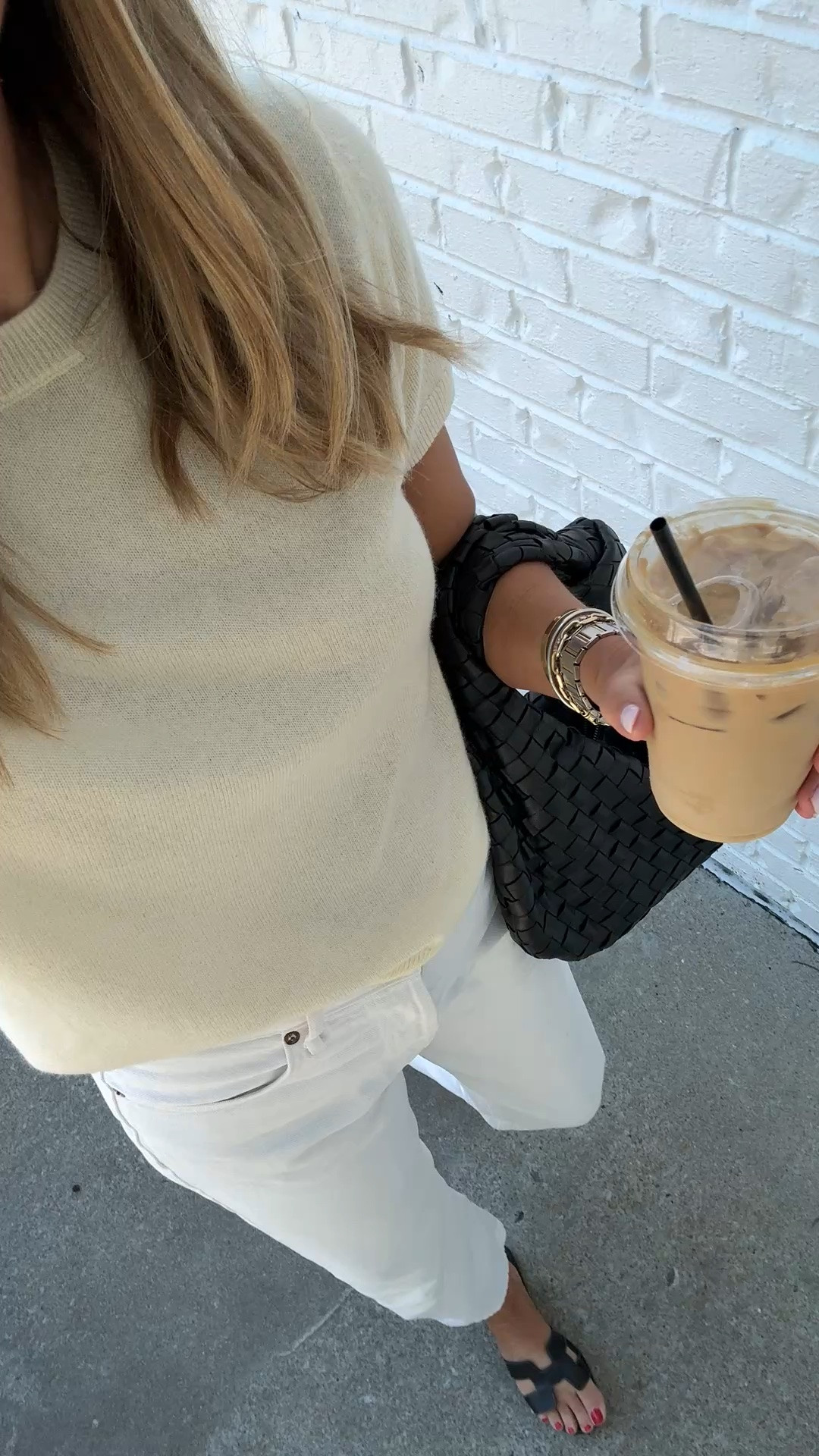 Fashion Jackson @Quince 
summer outfit, white jeans

#LTKOver40 #LTKootd