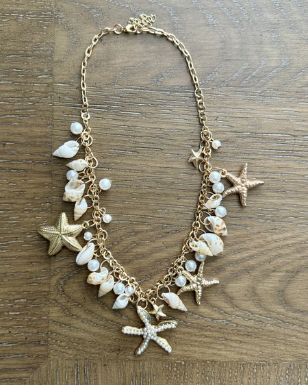 the prettiest seashell necklace for summer! So perfect for beach trips! 

#LTKStyleTip #LTKSeasonal #LTKFindsUnder50