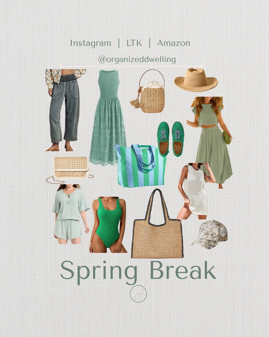 Spring break 🌴

#springbreak #amazon #vacation #spring #organizeddwelling 

#LTKootd #LTKSpringSale #LTKTravel