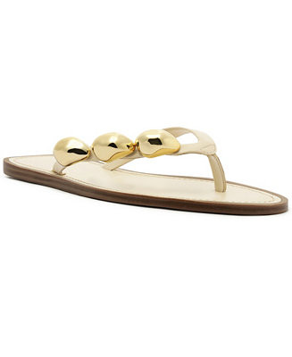 Women's Sunny Round Toe Flat Sandals | Macy's