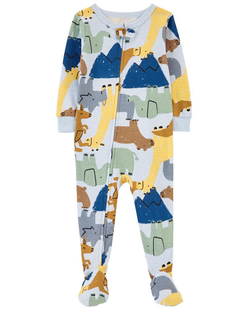 Baby 1-Piece Dinosaur 100% Snug Fit Cotton Footie PJs | Carter's