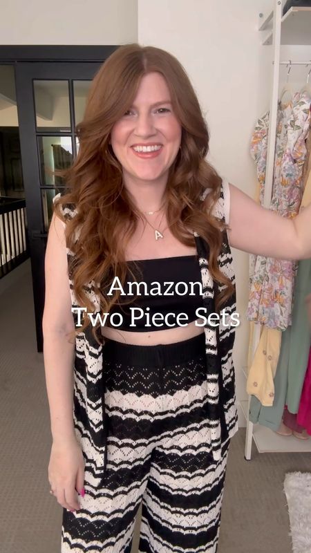 Two piece sets from Amazon. Wearing size large in all. 

Travel outfit. Summer outfit. 

#LTKSaleAlert #LTKFindsUnder50 #LTKMidsize