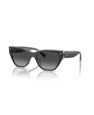 Coach Women's Cat Eye Sunglasses, CH570 HC8370U - Macy's | Macy's