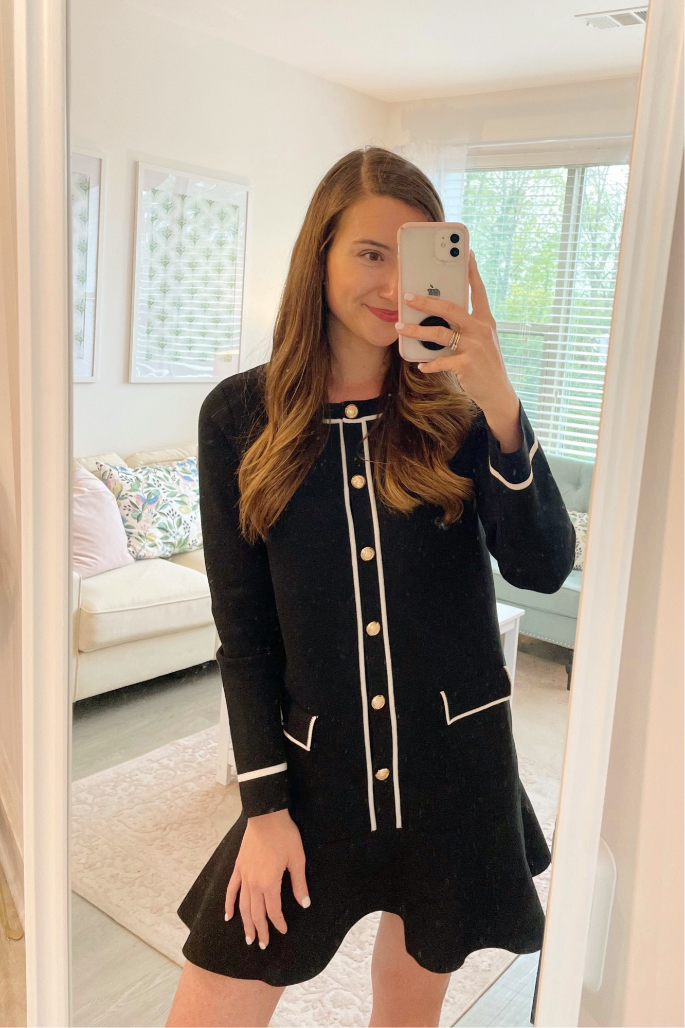 OOTD for the office 🤍 Wearing this AMAZING dress (ON SALE!) from Endless Rose from Anthropologie!! It runs large — I am wearing a size XS (smallest size they have) and I’m 5’9”. Paired with my favorite ASOS Chanel inspired flats, Rare Beauty Lip Oil, and used my L’ange Le Duo on my hair! Great corporate and business attire outfit!

#LTKbeauty #LTKworkwear #LTKsalealert