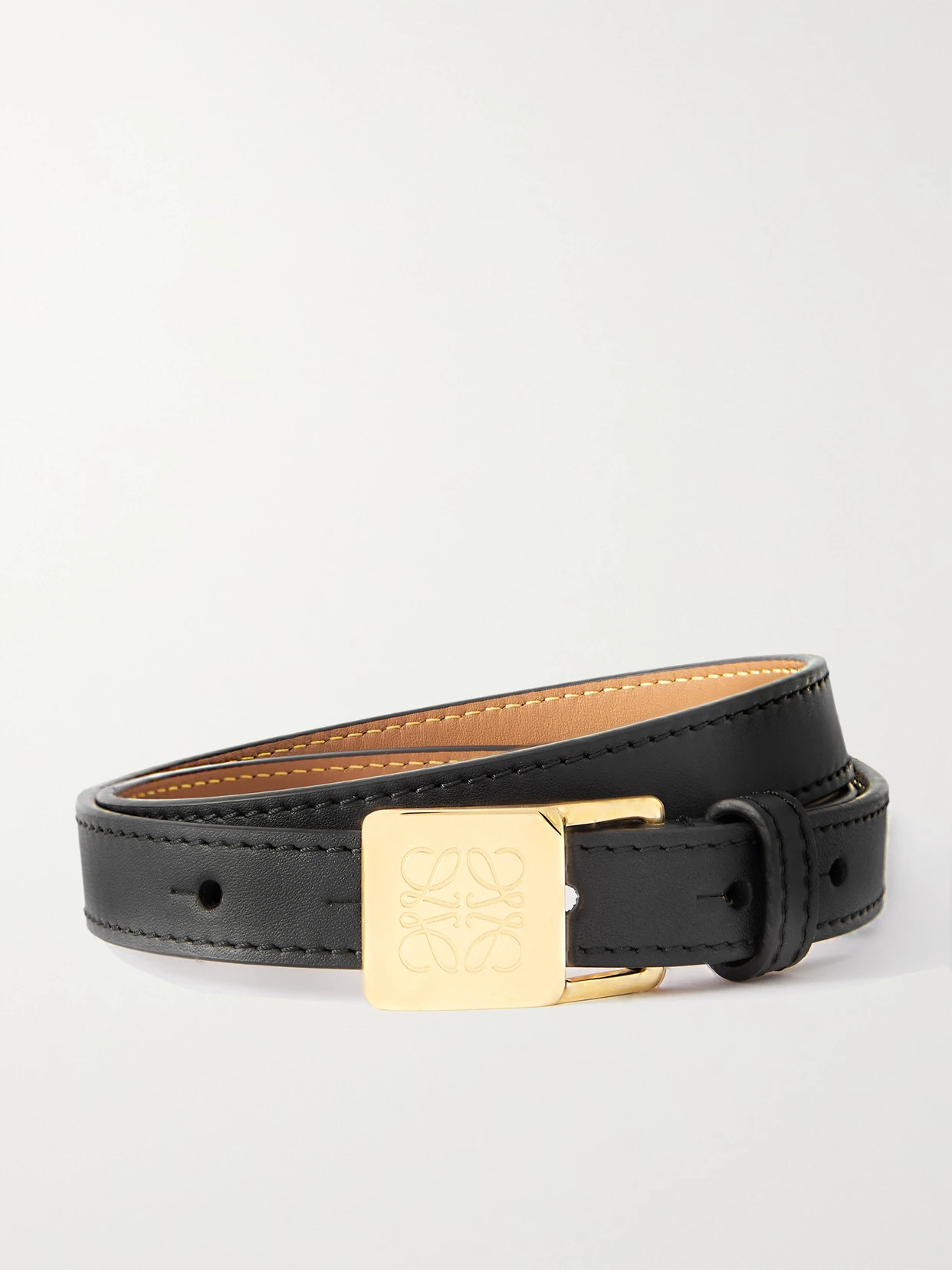 Loewe - Amazona Leather Belt - Black | NET-A-PORTER (UK & EU)