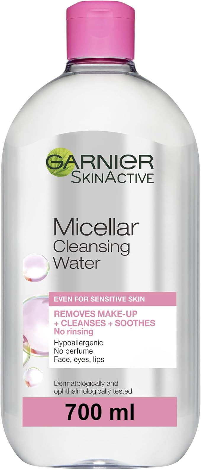 Garnier Micellar Cleansing Water 700ml, Gentle face cleanser & Make up Remover, Suitable For All ... | Amazon (UK)