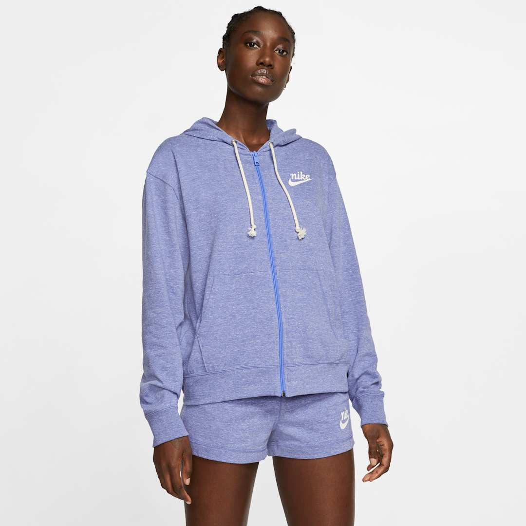 Nike Sportswear Gym Vintage Women's Full-Zip Hoodie Size XL (Blue) CJ1694-500 | Nike (US)