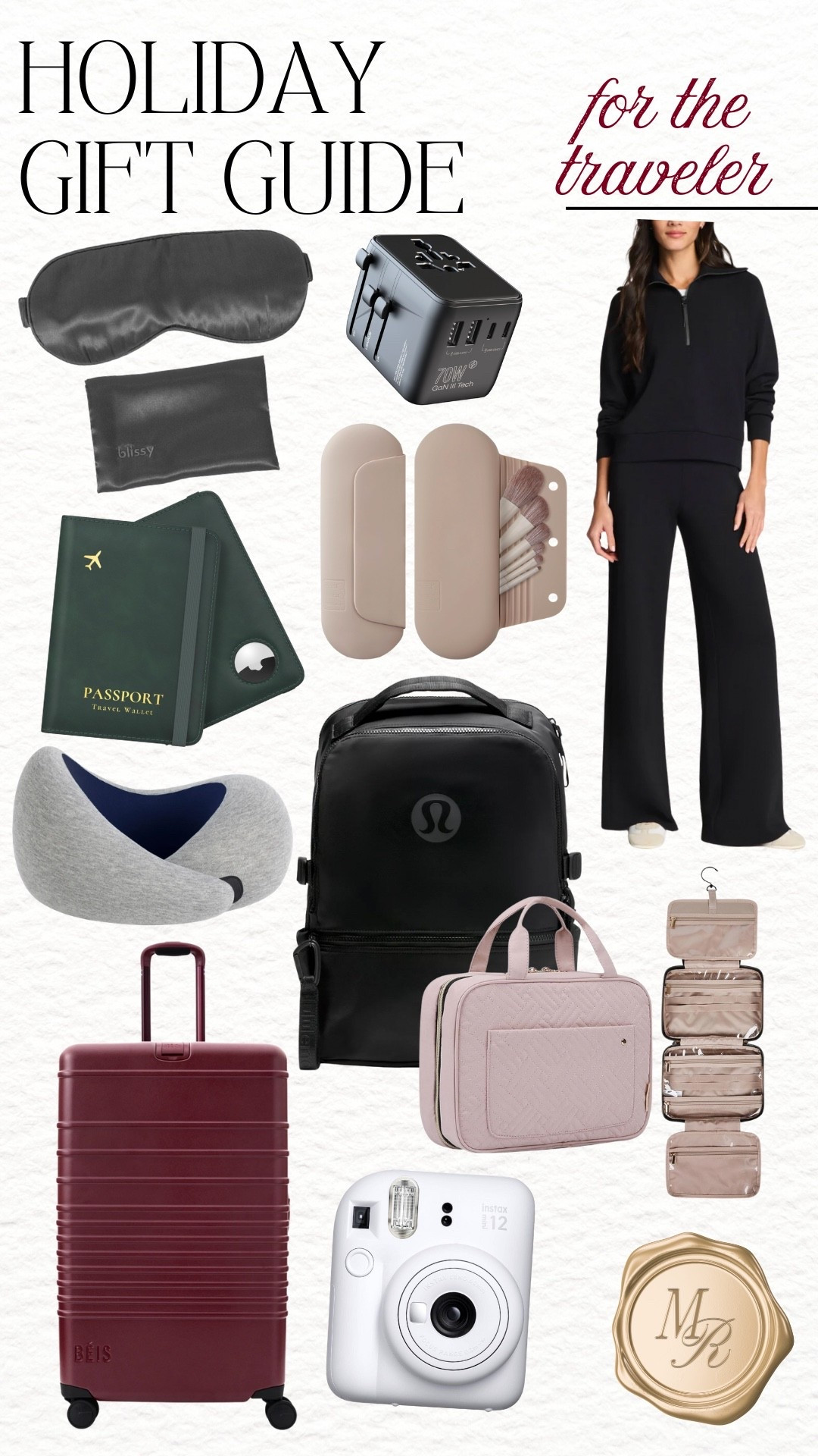Holiday gift guide for the traveler!

Gift guide, travel outfit, luggage, carry on bag, travel bag

#LTKGiftGuide #LTKTravel #LTKItBag
