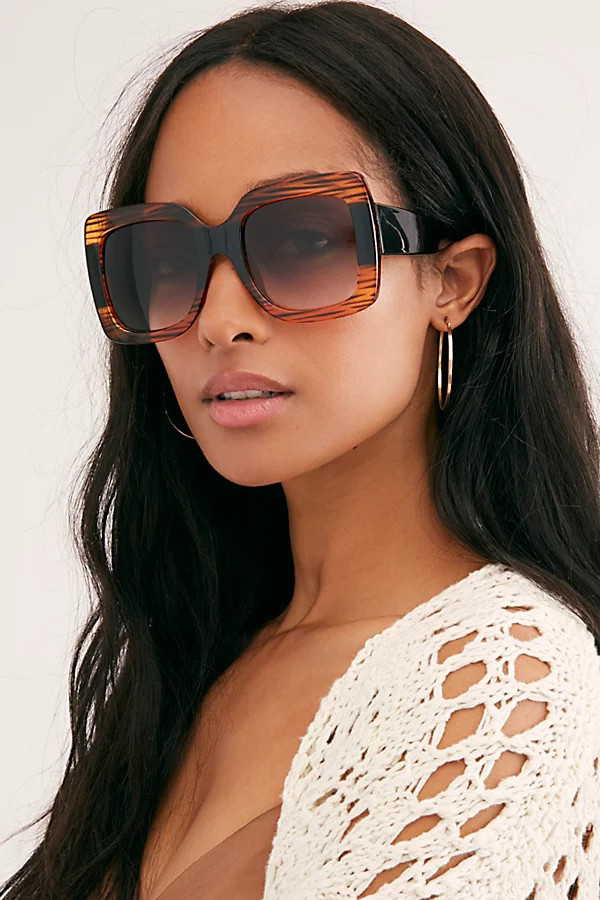 Sugar Oversized Square Sunglasses | Free People (Global - UK&FR Excluded)