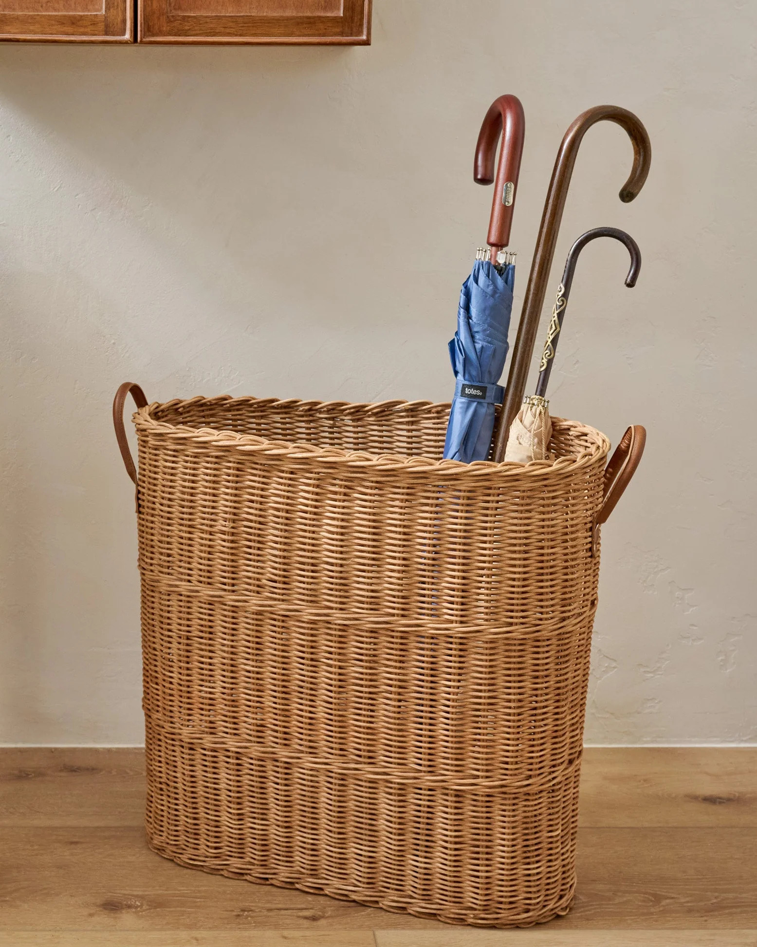 Natural Rattan Console Basket | Magnolia
