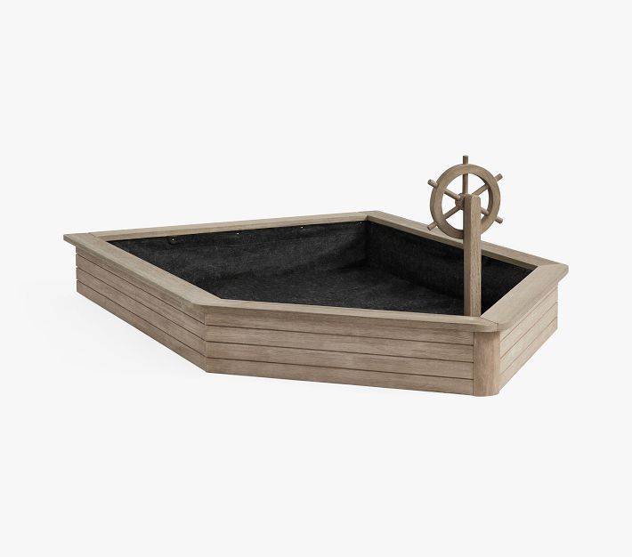 Outdoor Boat Sandbox | Pottery Barn Kids