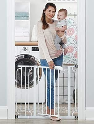 Regalo Easy Step 38.5-Inch Extra Wide Walk Thru Baby Gate, Includes 6-Inch Extension Kit, 4 Pack ... | Amazon (US)