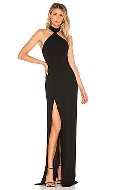 Anjeli Empire Maxi Dress in Black | Revolve Clothing (Global)