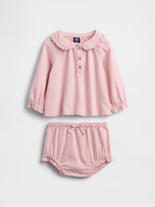 Baby Denim Bubble Outfit Set | Gap (US)