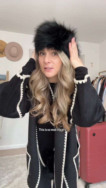 Amazon winter outfit 
Ski trip outfit 
Spree ski long black out
Fur head we’re headband black with fur cuffs fur jacket vibes but easier to pack 

#LTKfindsunder50 #LTKstyletip #LTKtravel