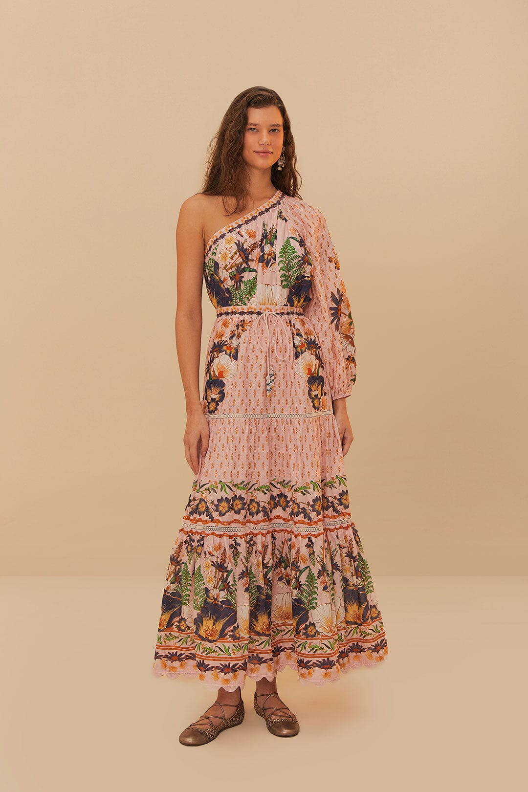 Pink Dream Garden Maxi Dress | FarmRio (US)