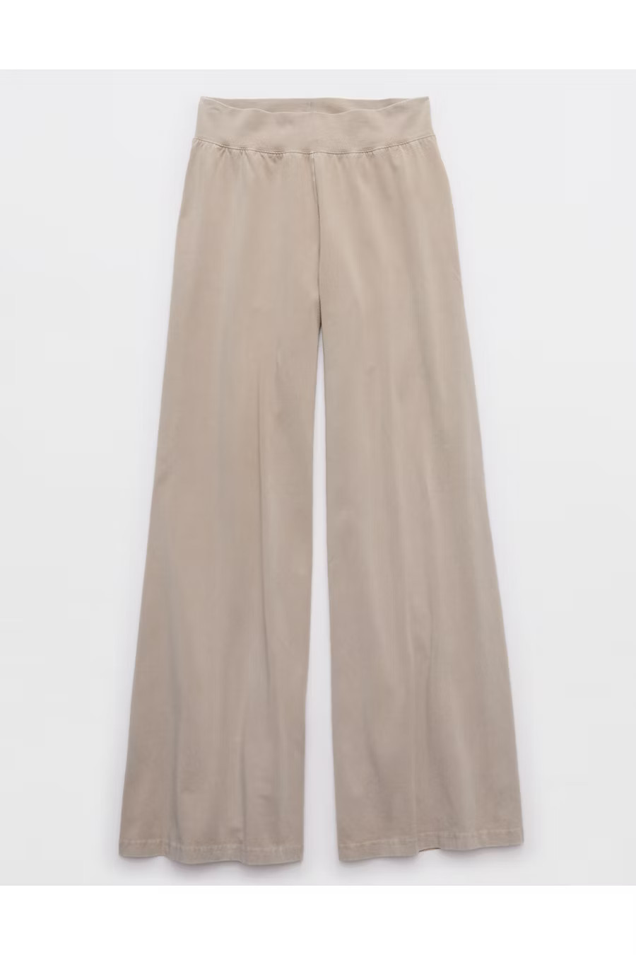 OFFLINE By Aerie OG Super Wide Leg Pant Women's Stone Harbor XXS | American Eagle Outfitters (US & CA)